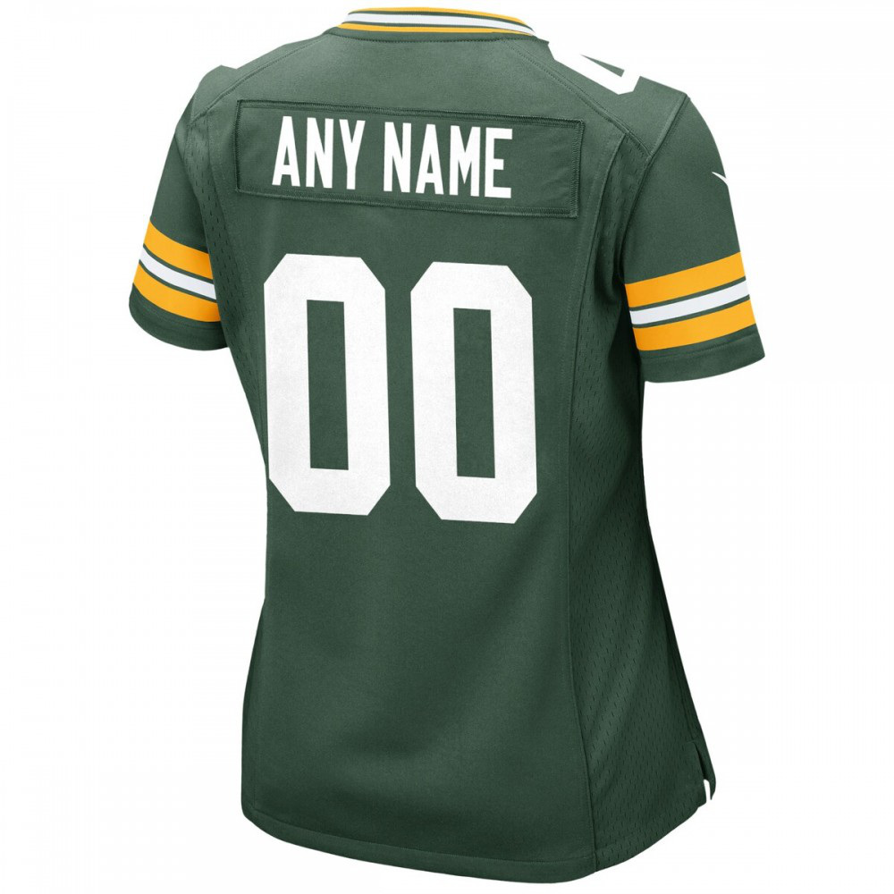 Green Bay Packers Nike Women's Custom Game Jersey - Green-Profan Arena